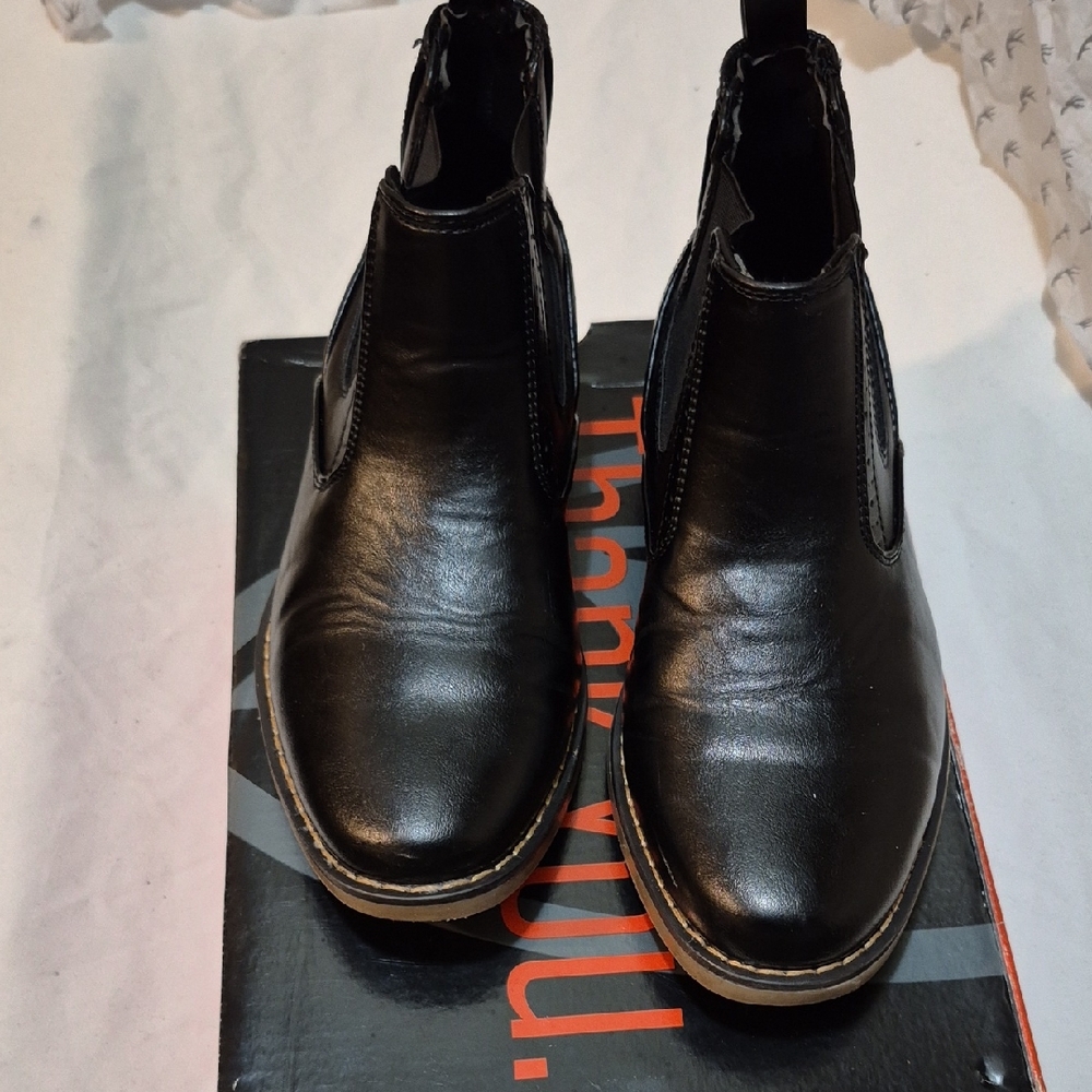 Deer Stags Black Men's Ankle Boots